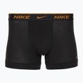 Férfi boxeralsó Nike Everyday Cotton Stretch Trunk 3 pár fekete lig crim/des och/deep night logós derékpánt 3 pár 2