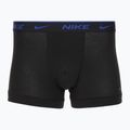 Férfi boxeralsó Nike Everyday Cotton Stretch Trunk 3 pár fekete lig crim/des och/deep night logós derékpánt 3 pár 4