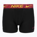 Férfi boxer nadrág Nike Dri-Fit Essential Micro 3 pairs blklightcrimson/ brightcitron/evergreenaur 3