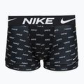 Férfi boxer nadrág Nike Dri-Fit Essential 3 pairs black nike print/mars stone/deep night 3