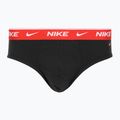 Férfi Nike Everyday Cotton Stretch alsónadrág 3 pár fekete light crimson/desert okkers/fekete wb 2
