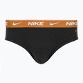 Férfi Nike Everyday Cotton Stretch alsónadrág 3 pár fekete light crimson/desert okkers/fekete wb 3