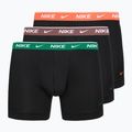 Férfi boxer nadrág Nike Cotton Stretch Trunk 3 pairs drizzle
