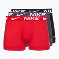 Férfi boxer nadrág Nike Dri-Fit Essential Micro Trunk 3 pairs sport red