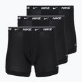 Férfi boxer nadrág Nike Cotton Stretch Boxer Brief Black