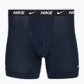 Férfi boxer nadrág Nike Cotton Stretch Boxer Brief black/blue/navy 3