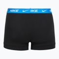 Férfi boxer nadrág Nike Cotton Stretch Trunk 3 pack open black 3