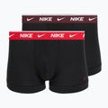 Férfi boxer nadrág Nike Essential Cotton Stretch open black