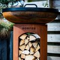 Kerti tűztál BonFeu BonBiza corten 11