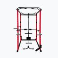 Pure2Improve Powerrack multifunkcionális otthoni edzőterem piros/fekete P2I820000
