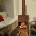 Kerti kandalló BonFeu BonTon corten 2