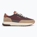 Calvin Klein férfi cipő HM0HM01714 Alacsony Top Lace Up Repreve Mix Silver Mink/Vineyard Wine 2