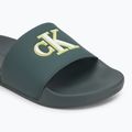 Férfi Calvin Klein YM0YM01281 Jelly Mono PU Seaside Aqua/Fehér flip-flopok 7