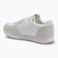 Calvin Klein Női cipő YW0YW01644 Runner Laceup Sock Mg Nylon Mix Bright White/Black Nylon Mix Fényes Fehér/Fekete 3
