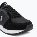 Női cipők Calvin Klein YW0YW01644 Runner Laceup Sock Mg Nylon Mix fekete 7