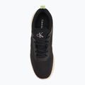 Calvin Klein női cipő YW0YW01855 Eva Runner Sock Mg Tech Mix fekete/pisztácia/fehér jade 5
