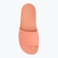 Calvin Klein női flip-flop YW0YW01879 Pu Hf Mg púder narancssárga 5