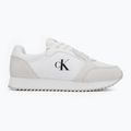 Calvin Klein férfi cipő YM0YM01326 Retro Runner Sock Lace Up Ny-Su Bright White/Fekete 2
