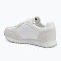 Calvin Klein férfi cipő YM0YM01326 Retro Runner Sock Lace Up Ny-Su Bright White/Fekete 3