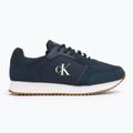 Férfi cipő Calvin Klein YM0YM01326 Retro Runner Sock Lace Up Ny-Su Calvin Navy/Bright White/Gum Férfi cipők 2