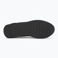 Calvin Klein férfi cipő YM0YM01325 Retro Runner Lace Up Ny-Su Fekete/Fényes Fehér 4