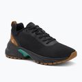 Calvin Klein férfi cipő YM0YM01284 Hike Runner Tech Knit Ck Black/Grain Brown/Wild Green Fekete/Grain Brown/Wild Green