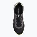 Calvin Klein férfi cipő YM0YM01292 Hike Runner Casual Ny-Su Ck Black/Granite Grey/Wild Lime Fekete/Granite Grey/Wild Lime 5