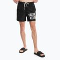 Férfi Calvin Klein Medium zsinóros úszó rövidnadrág fekete 4