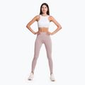 Calvin Klein Medium Support YAF fényes fehér fitness melltartó 2