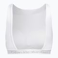 Calvin Klein Medium Support YAF fényes fehér fitness melltartó 6
