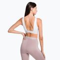 Calvin Klein Medium Support YAF fényes fehér fitness melltartó 3