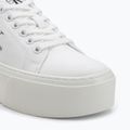 Calvin Klein női tornacipő YW0YW01033 Vulc Flatform+ Cupsole Alacsony fehér 7