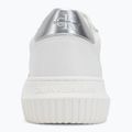 Calvin Klein női cipő YW0YW01224 Cupsole Mono Lth Wn fehér/ezüst 6