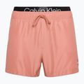 Férfi Calvin Klein Short Double Wb rózsaszínű fürdőruha