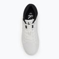 Calvin Klein női cipő YW0YW01444 Classic Cupsole Lowlaceup Lth Wn világos fehér/fekete 5