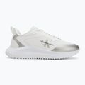 Női cipő Calvin Klein Eva Runner Low Lace Mix Ml Wn világos fehér/ezüst 2
