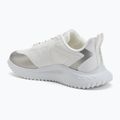 Női cipő Calvin Klein Eva Runner Low Lace Mix Ml Wn világos fehér/ezüst 3