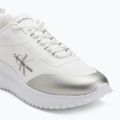 Női cipő Calvin Klein Eva Runner Low Lace Mix Ml Wn világos fehér/ezüst 7