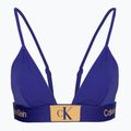 Bikini felső Calvin Klein Fixed Triangle-RP midnight lagoon