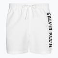 Férfi úszónadrág Calvin Klein Medium Drawstring classic white