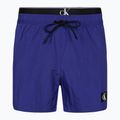 Férfi úszónadrág Calvin Klein Medium Double WB midnight lagoon
