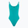 Női egyrészes fürdőruha Calvin Klein Scoop One Piece blue ocean