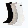 Zokni PUMA Sport Crew Lightweight 3 pairs white/grey/black