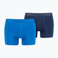 Férfi boxeralsó PUMA Sport Microfiber 2 pairs blue combo