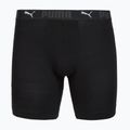 Férfi boxer nadrág Cotton Long 2 pack black 2