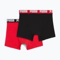 Férfi boxeralsó PUMA Everyday Basic 2 pairs red/black 2