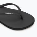 Női O'Neill Profile Small Logo flip flopok fekete out 7