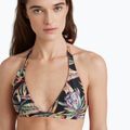 Női kétrészes fürdőruha O'Neill Marga Rita Bikini fekete trópusi virág 5