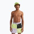 Férfi O'Neill Wilder Colorblock 16'' sunny lime színes blokkos úszónadrág 3