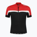 Férfi kerékpáros póló Rogelli Course black/red/white 3